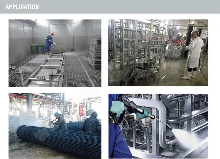 350bar Heavy Duty High Pressure Washer Cleaner for Rust Oil Removal Industrial commercial  low noise