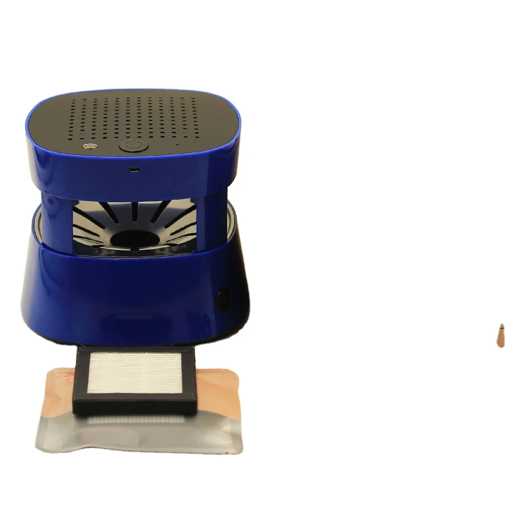 
Battery Powered Electronic Desktop Portable Unique Cigarette Ashtray Air Purifier 