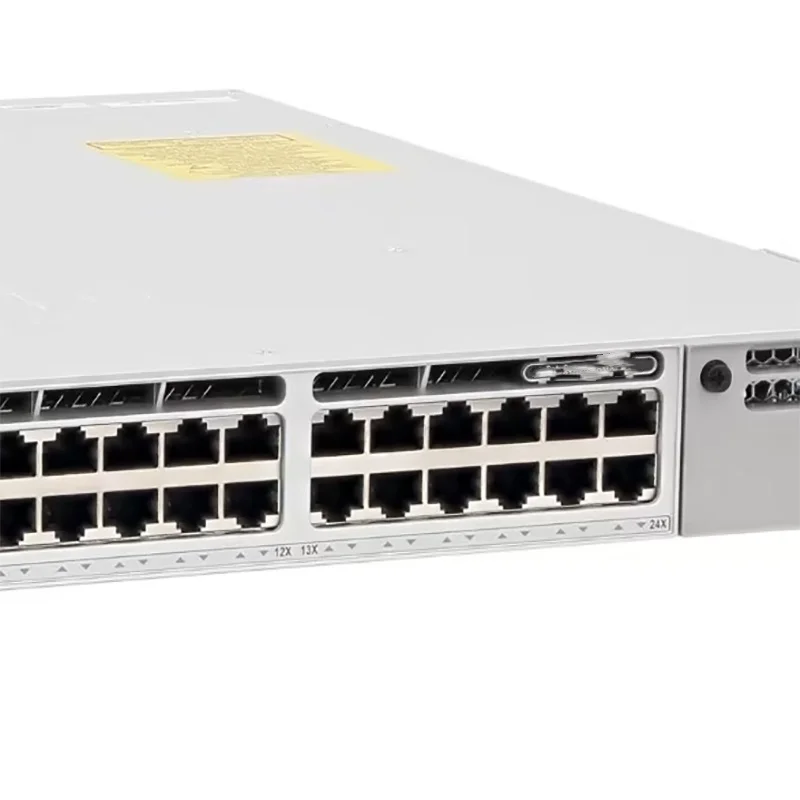 New Factory Sealed C9300-24P-E 715W AC 24 Ports 480 Gbps PoE Network Essentials Gigabit Ethernet Switches for Enterprise Campus