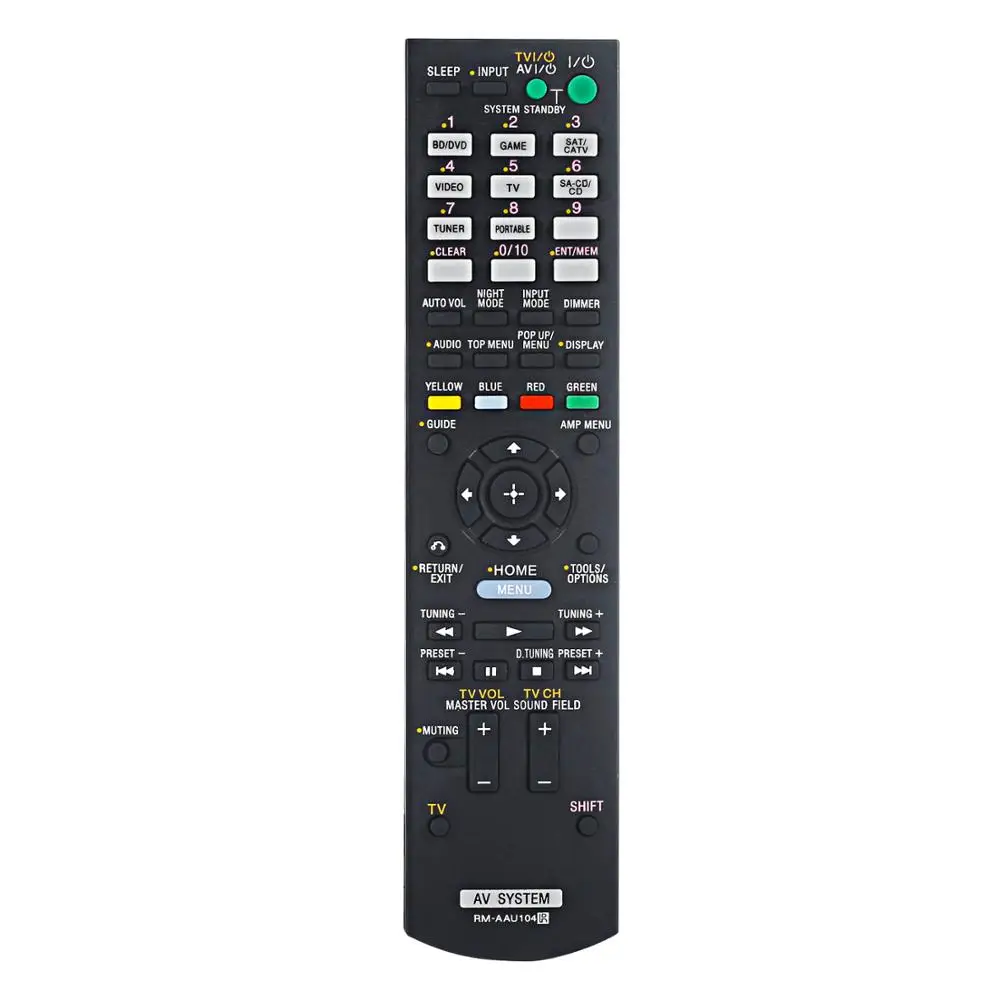 IR Remote Control Smart Tv RM-AAU104 For Audio Player Receiver STR-DH520 DN610 STR-DH710 STR-KS380 STR-KS470 STR-DH720HP