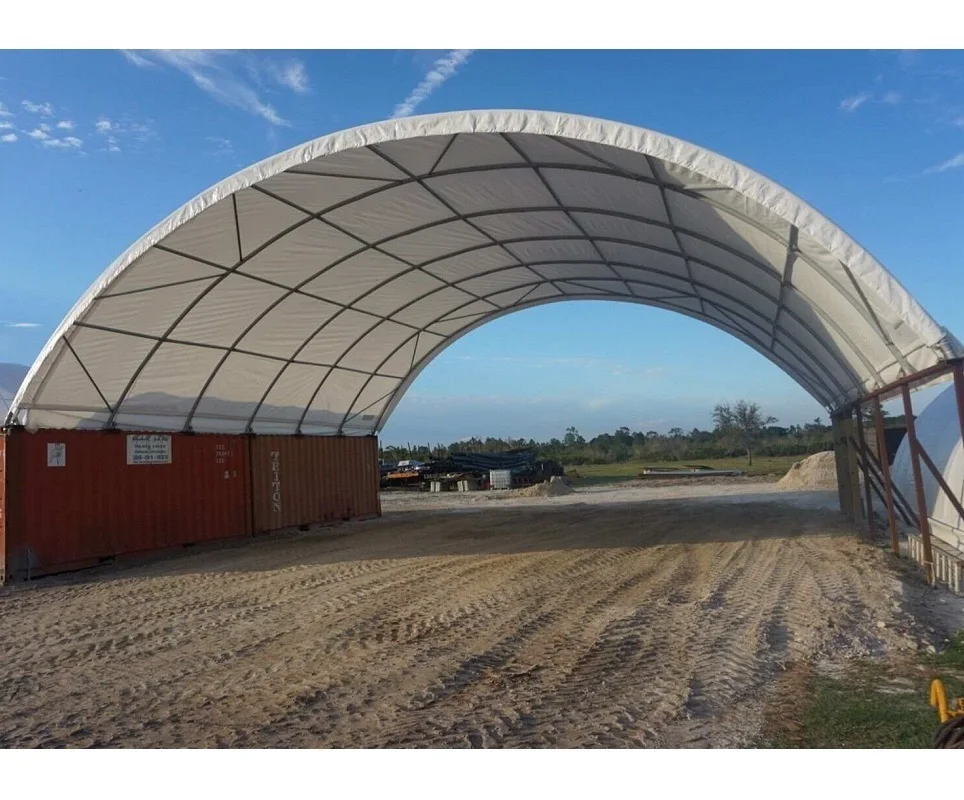 Car parking storage shed canopy shipping shelter garage container membrane tent shipping container cover