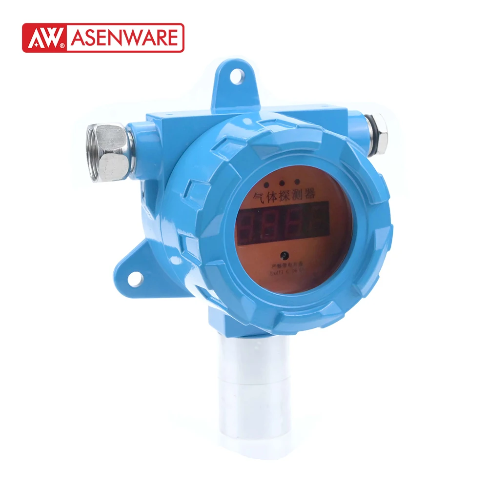 Asenware Explosion-proof LPG gas detector with sirren Easy Installation for fire alarm system