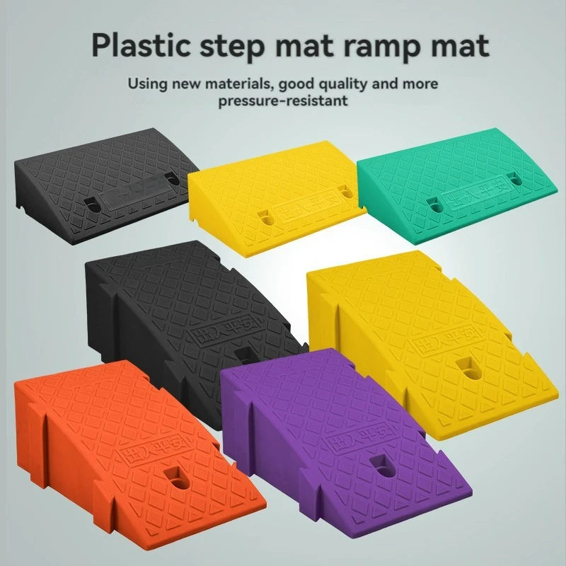 Portable Lightweight rubber driveway road curb ramps for cars wheelchairs