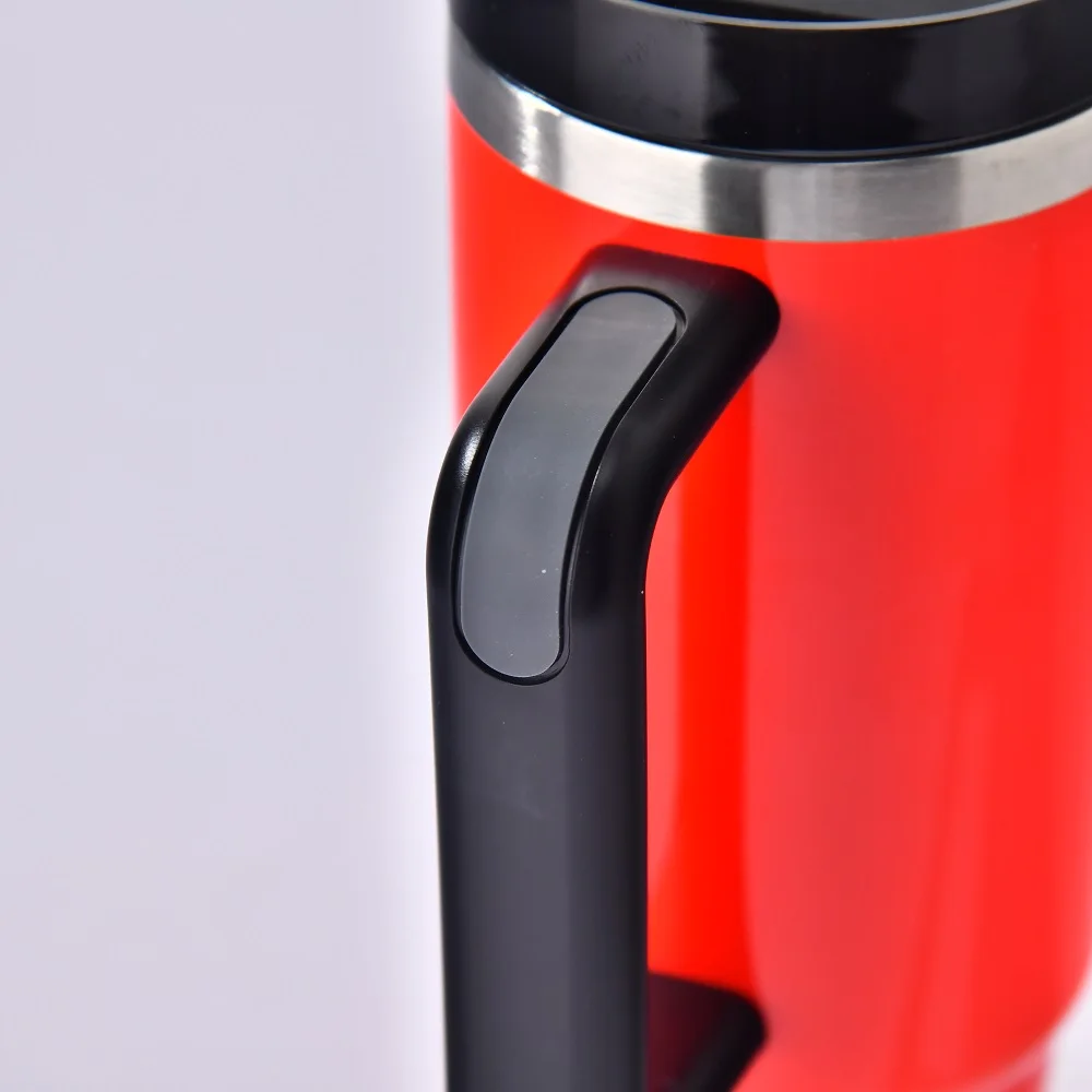 Wholesale Stainless Steel Double Wall Insulated Travel Cup 30Oz Drinkware Coffee Tumbler With Handle And Lid