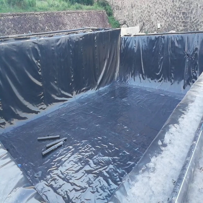 plastic tilapia foldable fish farming water biofloc tank geomembrane for aquaculture