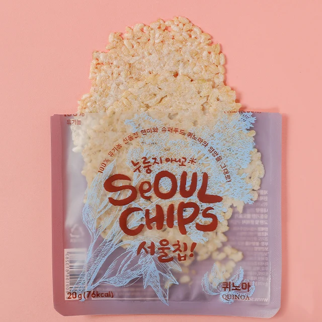 Корейская закуска органические без добавок для веганов детей хрустящий сахара детский переваренный рис вкус Quinoa