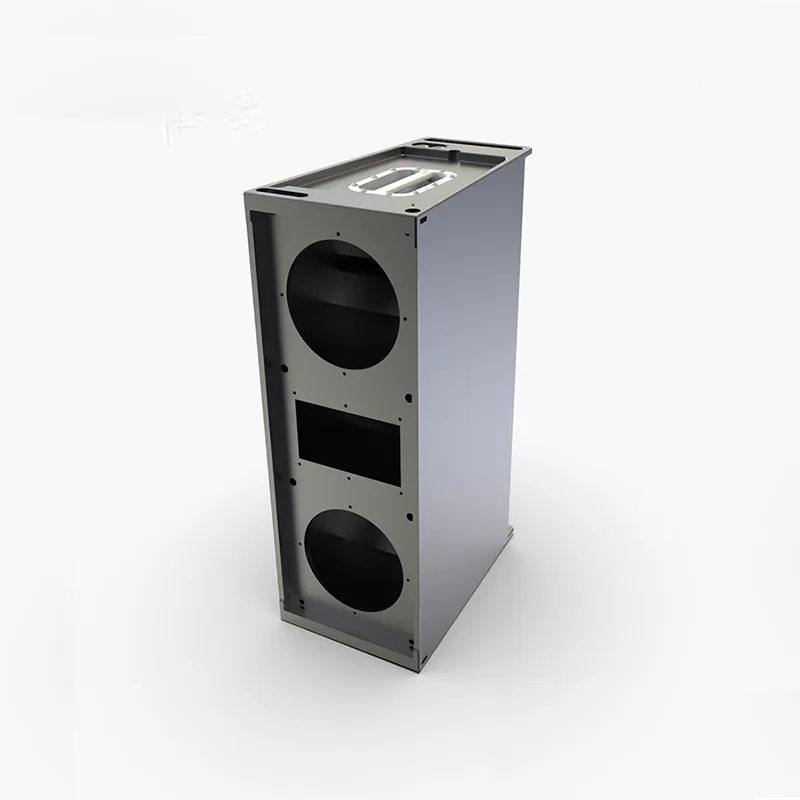 Customized sheet metal box electronic instrument chassis aluminum enclosure