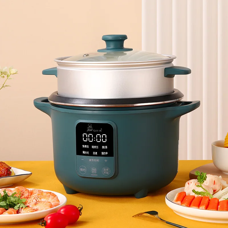 Russia Ukraine Hot-selling 5L 6 Cups Deluxe Type Cylinder shape Multifunction Computer Board Electric Rice Cooker