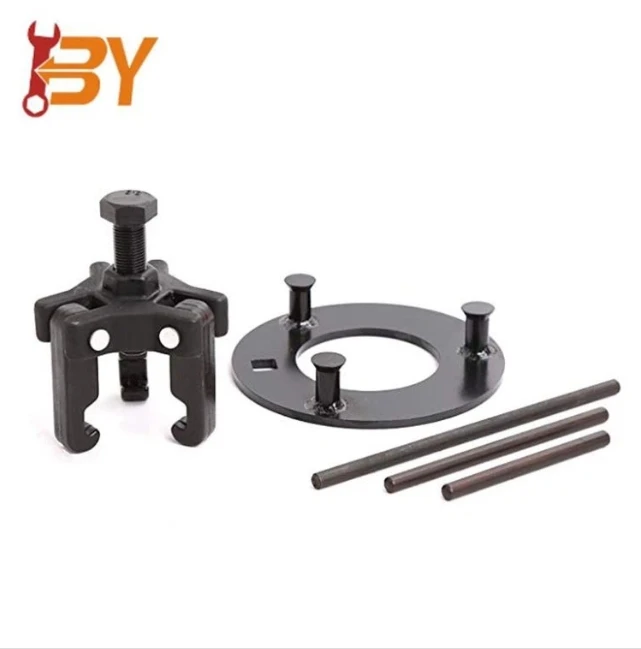 Professional Crank Crankshaft Pulley Harmonic Damper Pulley 3-Jaw Puller tool Set