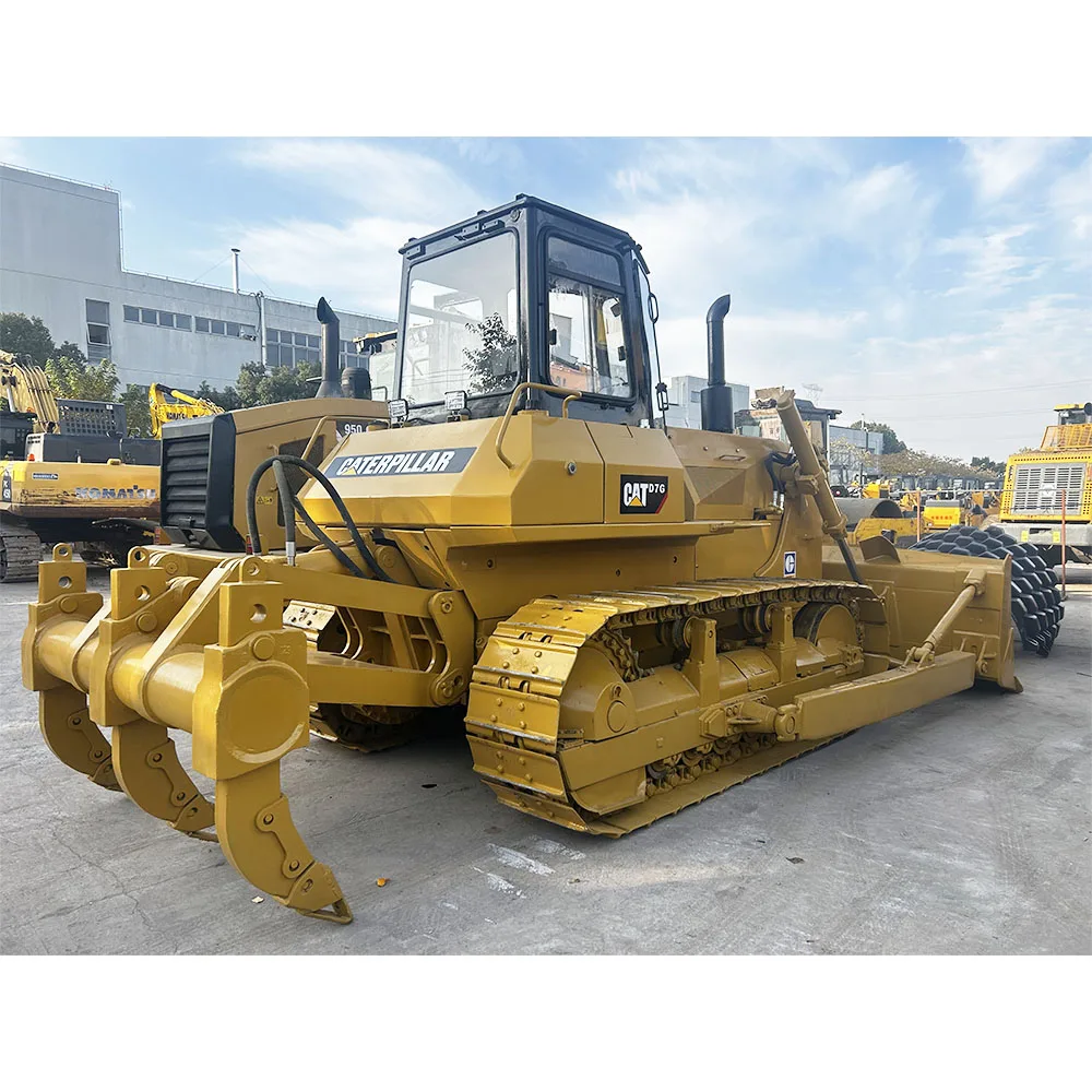 Б/у хорошее качество оригинальная модель двигателя б/у бульдозеры Caterpillar D7G