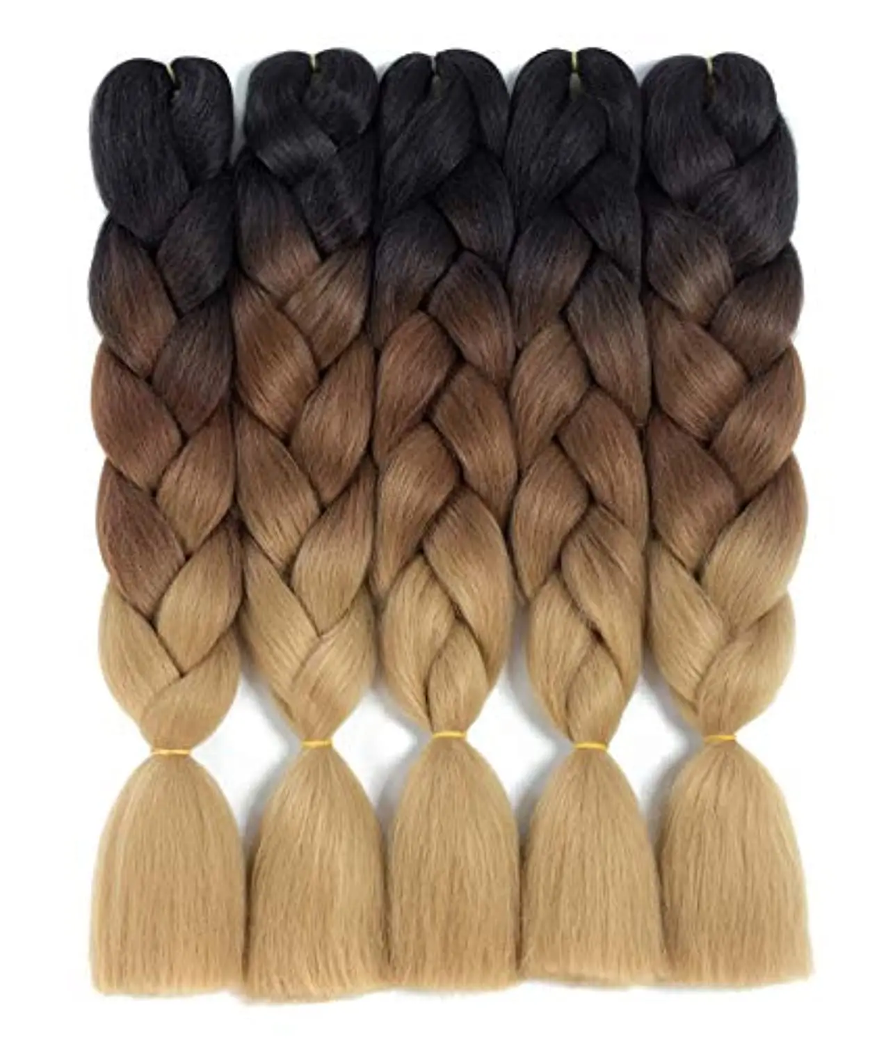 Hair Extension Wholesale for African Braids Ombre Expression Jumbo Hair Braid Synthetic Braiding Hair