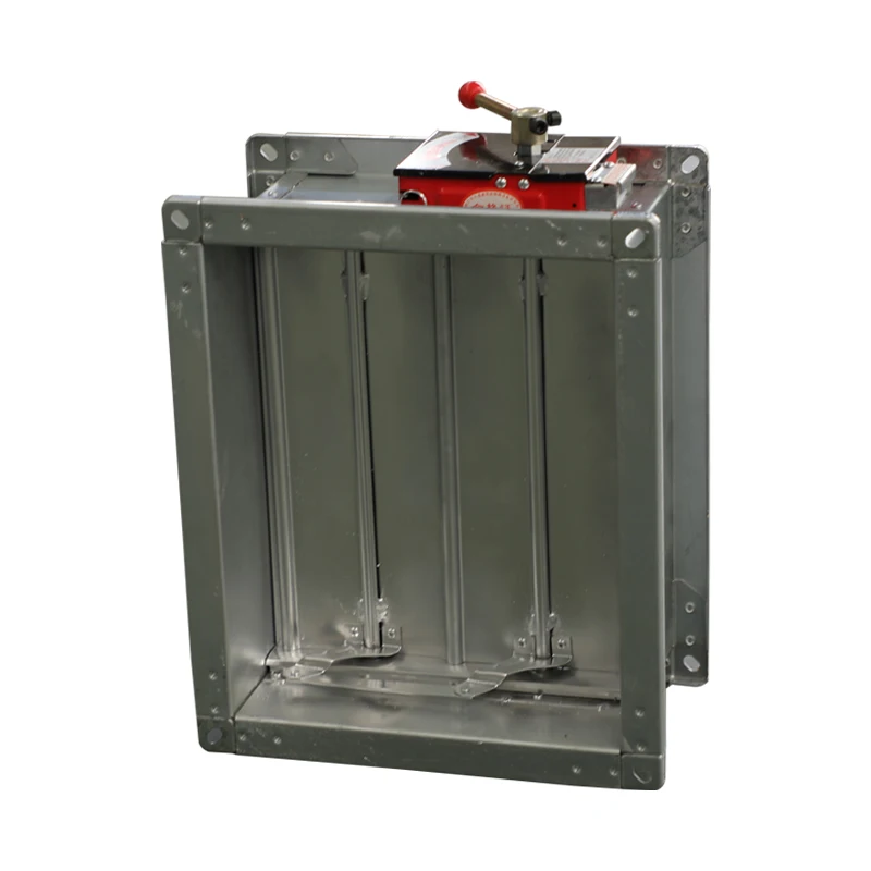 High efficiency motorized electric manual fire valve low price air duct damper