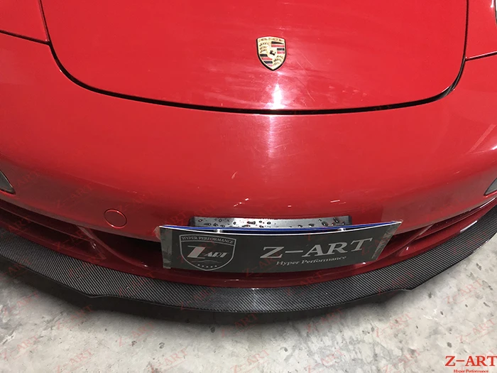  Оригинальный Z-ART RS юбка переднего бампера из углеродного волокна для 911 2005-2009 углеродное волокно ремонт выставочные стенды 997 1 передний