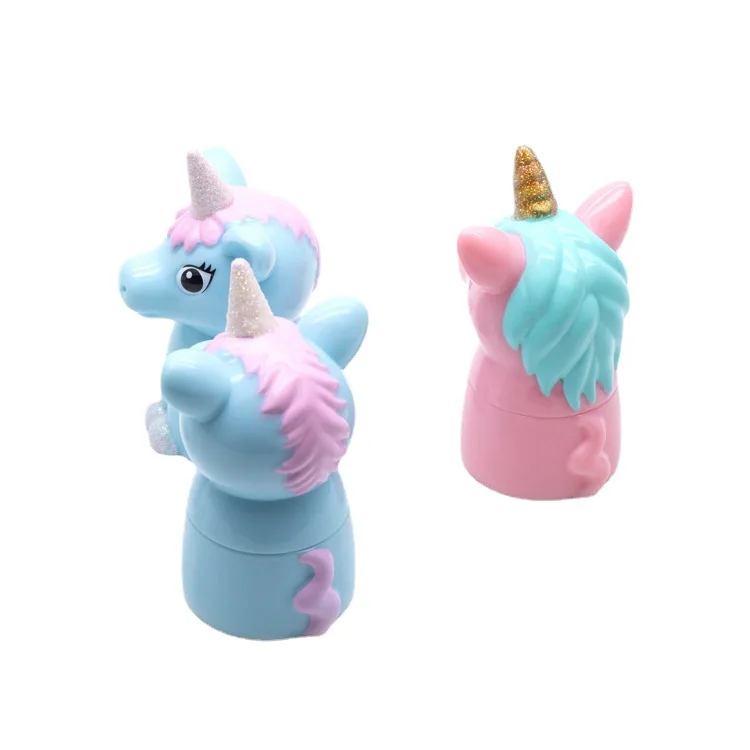 Unicorns Moderate Moisturizing Children Lip Balm Natural Eco Friendly  OEM  Lip Balm With Own Logo