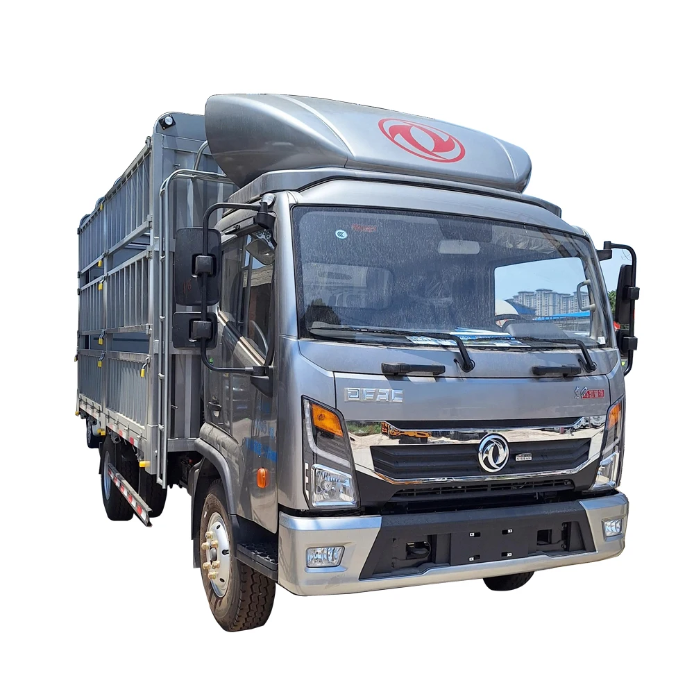 Dongfeng Captain Kaite 5 Ton 4x2 Fence Cargo Truck Delivery Fast Manual Lorry Truck