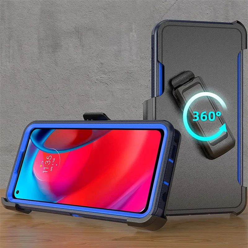 Holster Defender Cell Phone Case for Motorola Edge 30 pro Plus 20 Fusion Funda Heavy Duty Shockproof Protective Back Cover