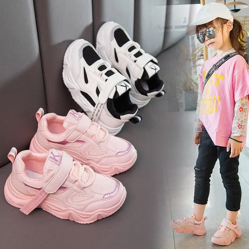 
Girls Casual Breathable Lightweight Student Running High Quality Street Wear Sneaker 