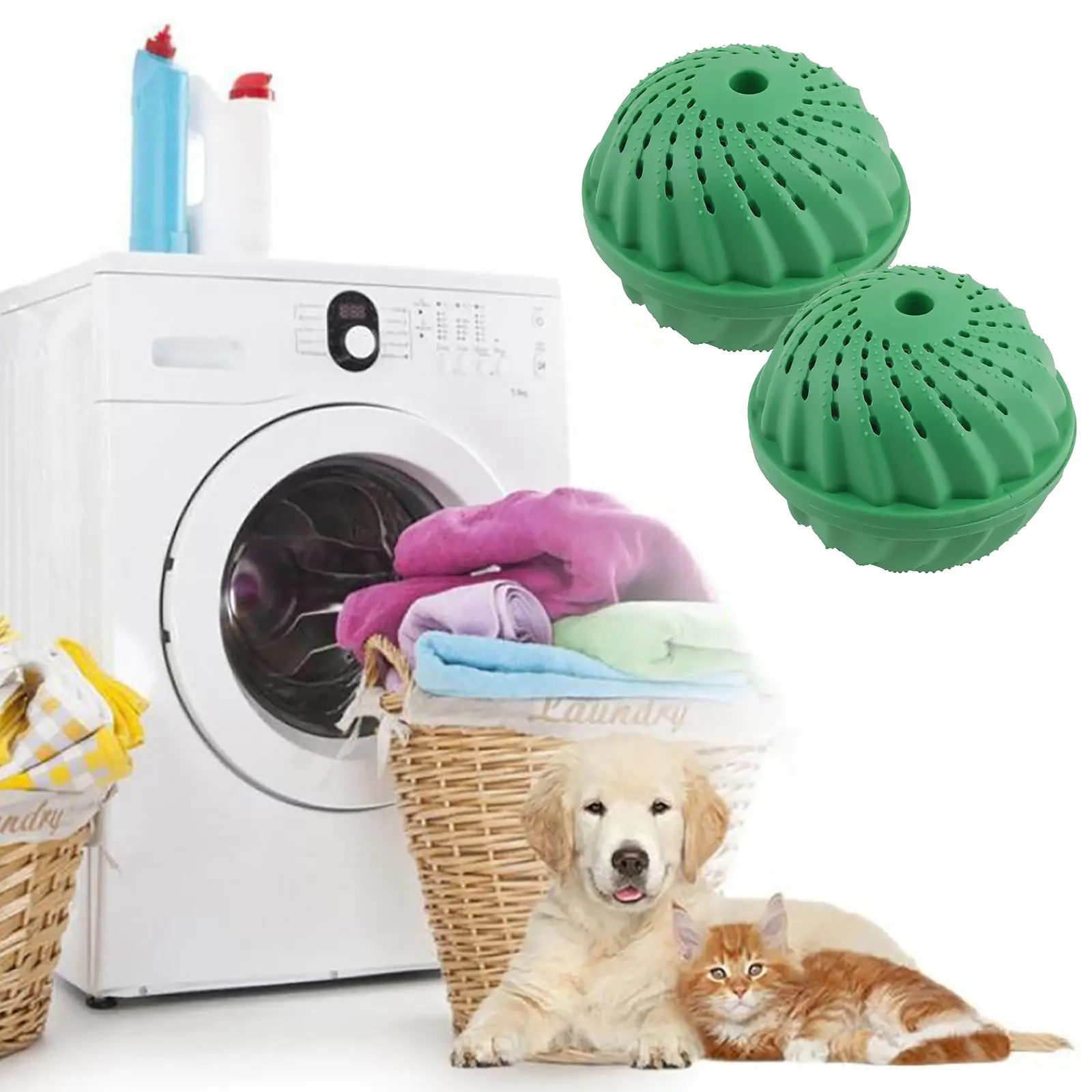 Hot Selling Magic Laundry Balls Plastic Laundry Balls for Washing Machines