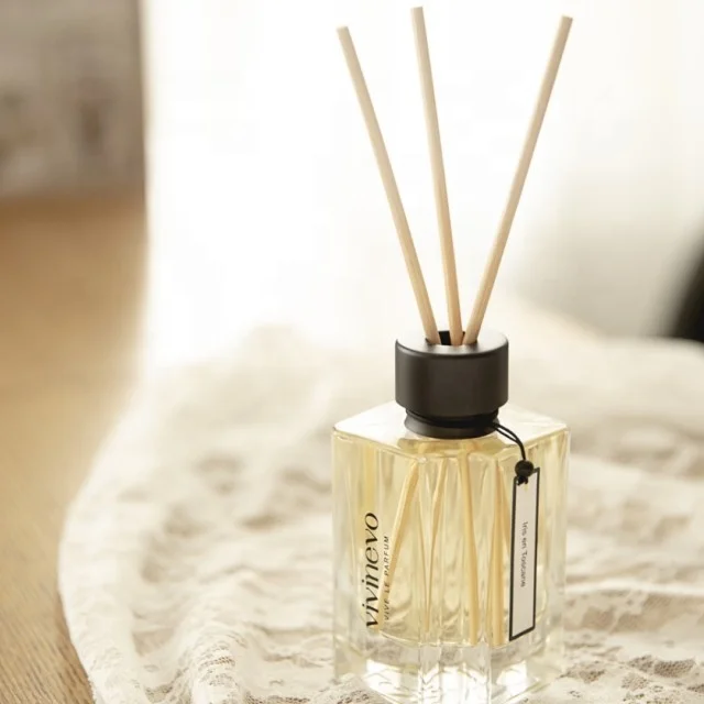 Lonkoom reed diffuser home fragrance and car perfume diffuser 100ml