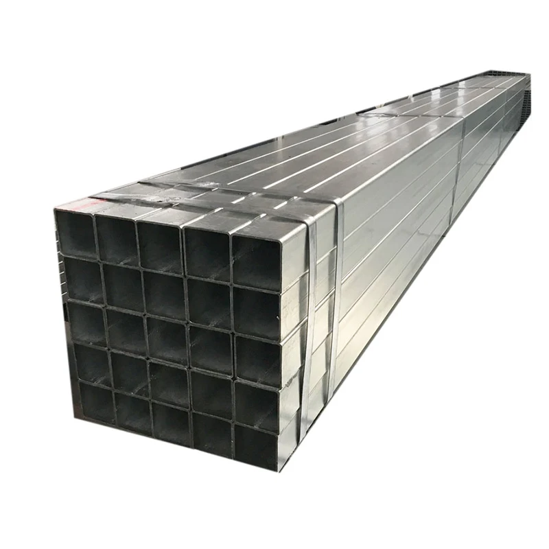 Galvanized Steel Pipe 6m x 100mm Square Tube with Rectangular and round Section Shapes Certified by ASTM