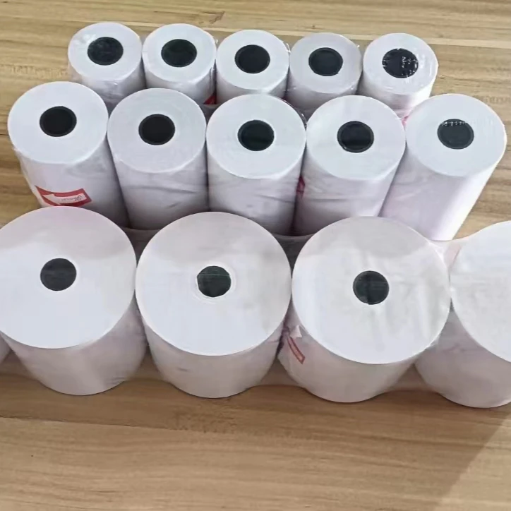 Термобумага, одиночная белая кассовая бумага, рулоны термобумаги 57X40 Pos, принтер банкоматного принтера, 10000 рулонов Fancyco