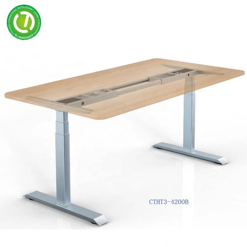 dual motor desk of adjustable height desk electric with table desk for home