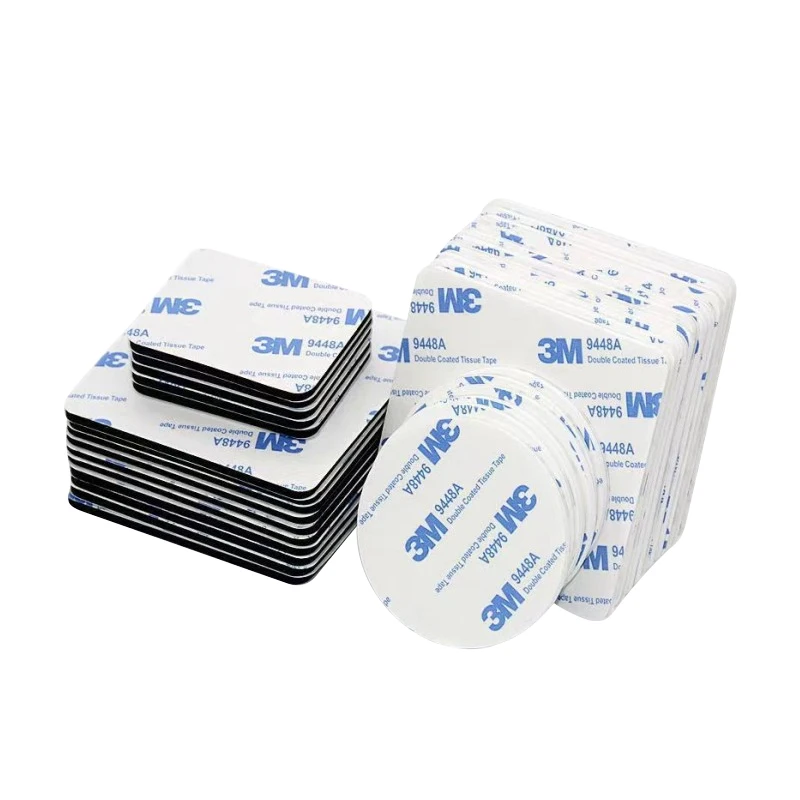 Free Sample Custom Sticker Foam Tape Round Squares Circle Waterproof Double Sided Die Cut EVA Foam Pad 3m Tape