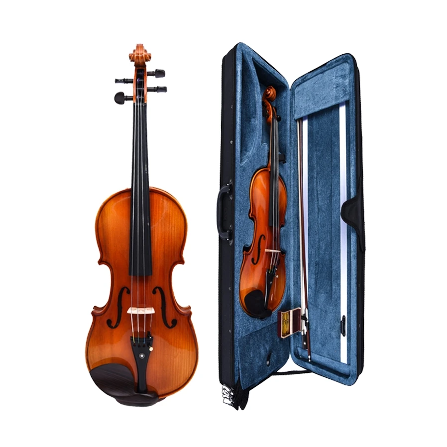 hot sale adult violin professional musical instruments high quality violin matte finish customized instrument wholesale price
