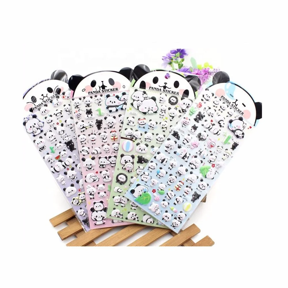 decorative puffy christmas sticker for kids