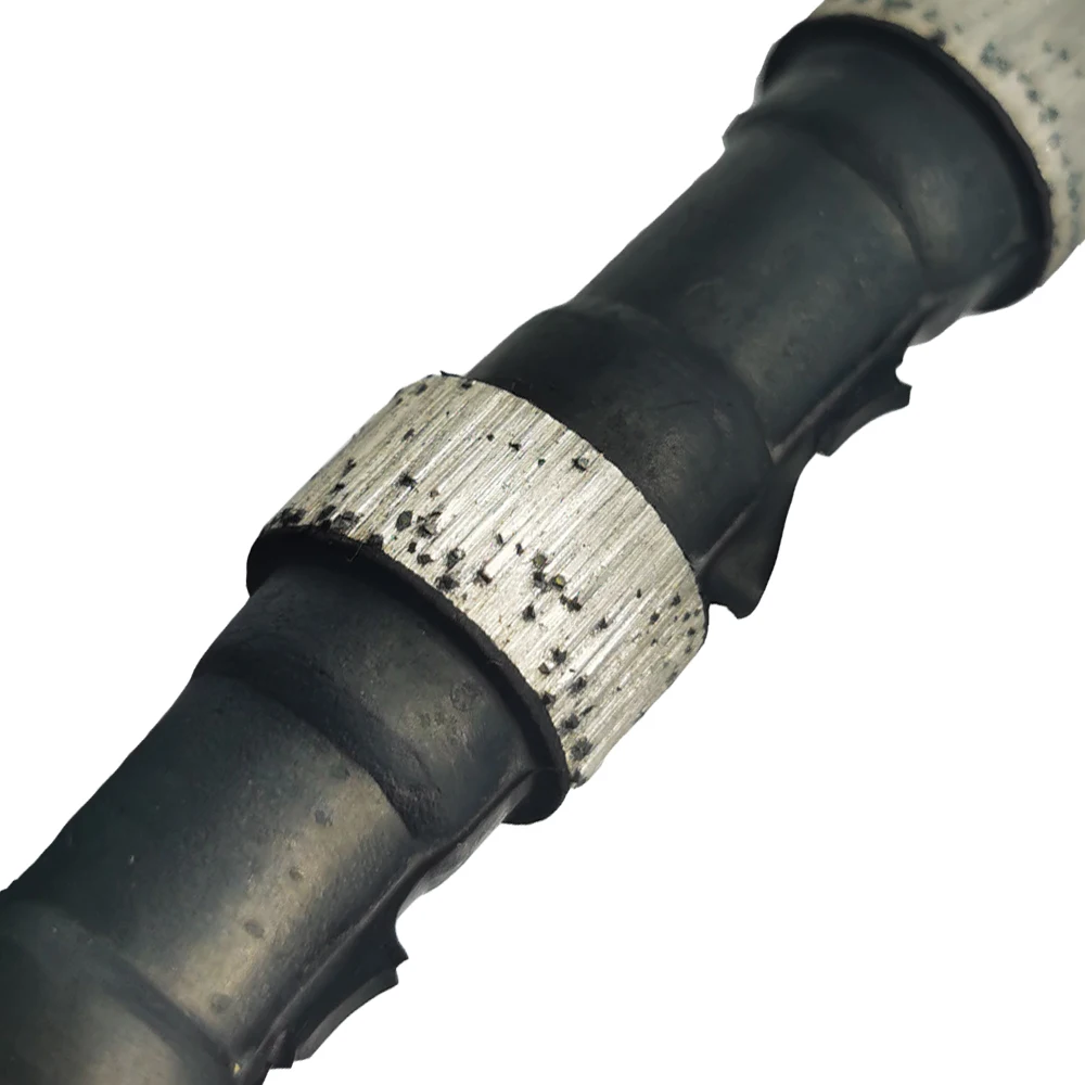 Diamond Wire Saw Rope For Hard Stone Cutting Professional Marble Granite Fast Cutting efficiency Longlife Diamond 11.5mm 12mm
