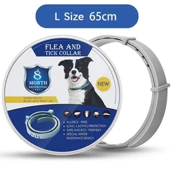 Manufacturer wholesale OEM non toxic small large adjustable waterproof pet tick mosquito cat dog flea colla