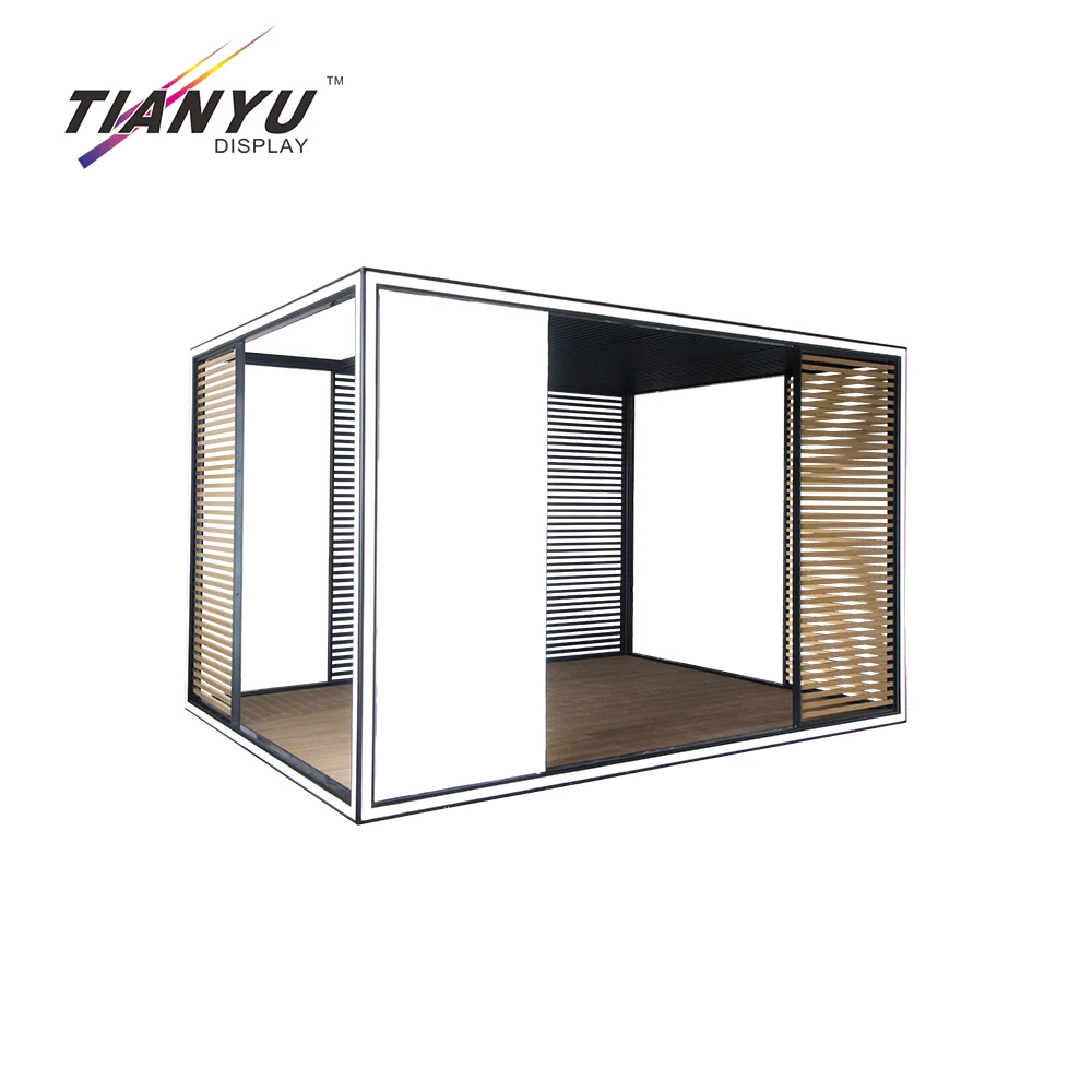 Tianyu Custom Outdoor Garden Gazebo Aluminum Led Waterproof Louver Pergola Glass Solarium Sunroom Glass Houses