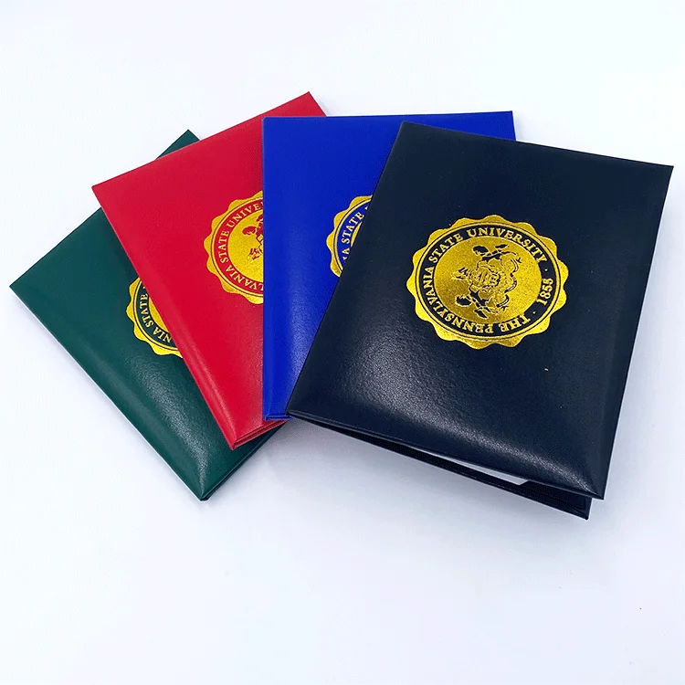 Custom Padded Graduate Diploma Cover Graduation Certificate Folder Holder Award Cover