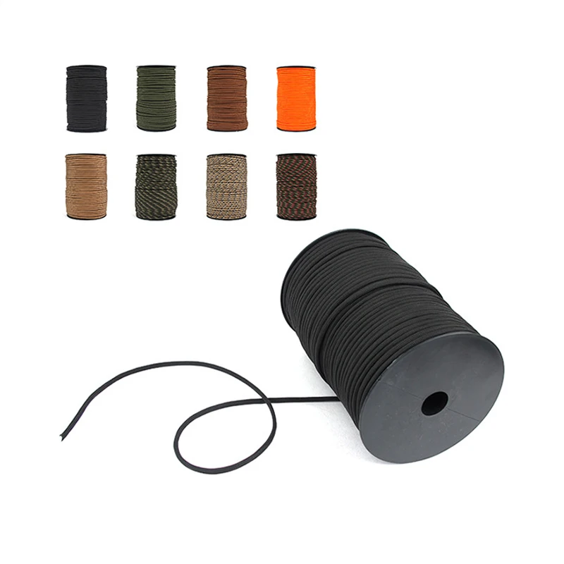 
Cheap 4mm outdoor survival 550 paracord spools 