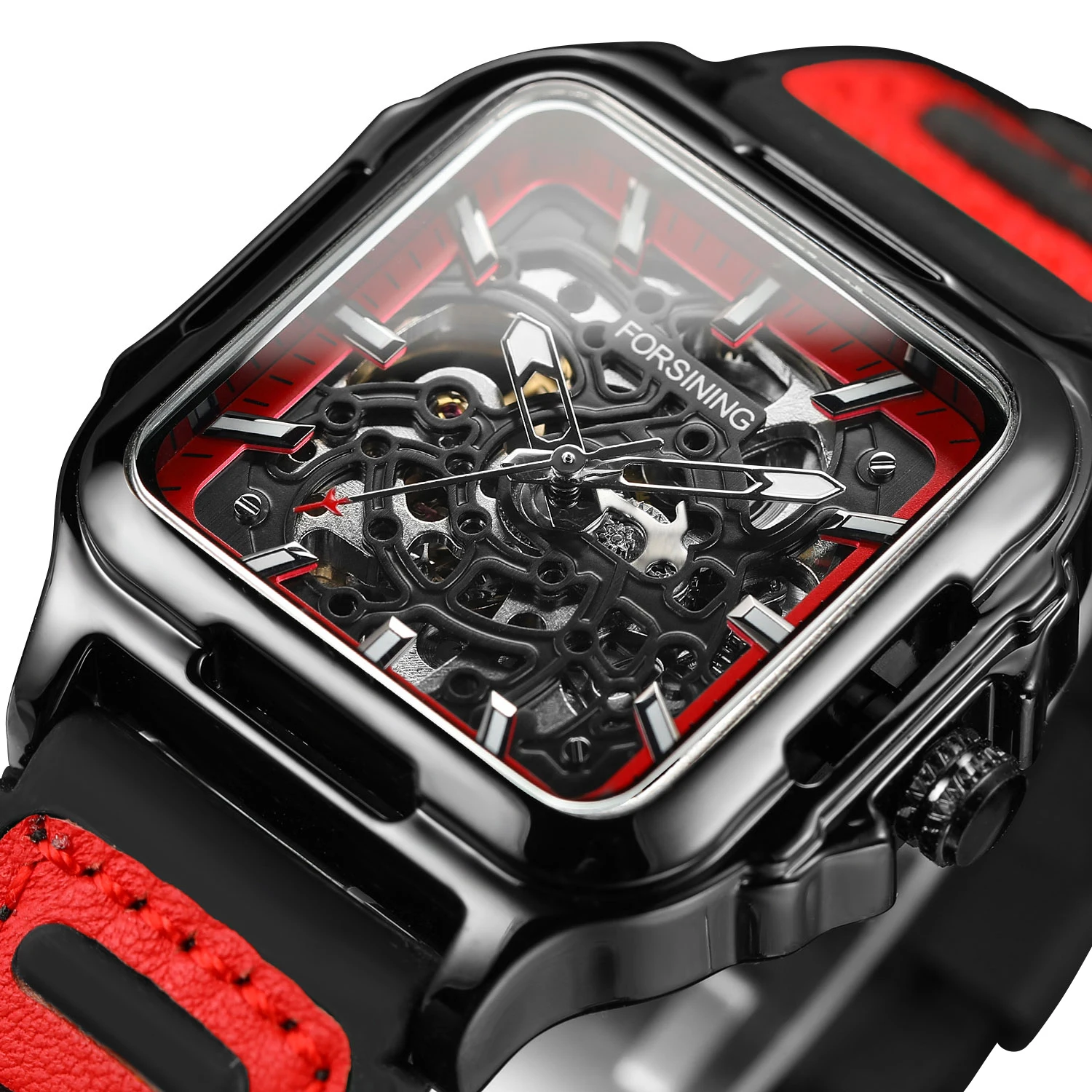 2024 fining новейшие часы Reloj Para Hombre со скелетом светящиеся с пользовательским логотипом Автоматические наручные для мужчин