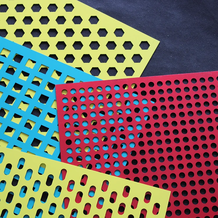 Stainless steel mesh plate round hole Aluminum Perforated Metal Sheets SUS 304 Perforated metal plate