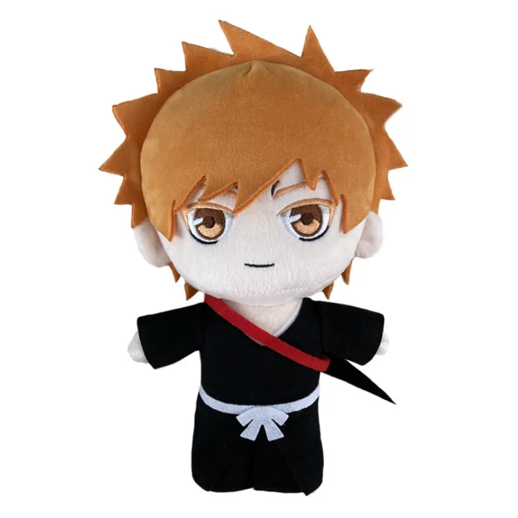 Милая мягкая плюшевая игрушка с отбеливателем Ulquiorra Cifer Kuchiki Rukia Ichimaru Gin аниме для косплея кукла 20 см подушка веера подарок