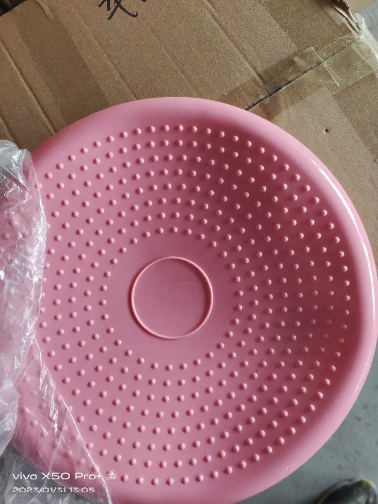 YangFit eco-friendly custom stability balance disc gym pvc air inflatable massage balance seat cushion with 34cm diameter