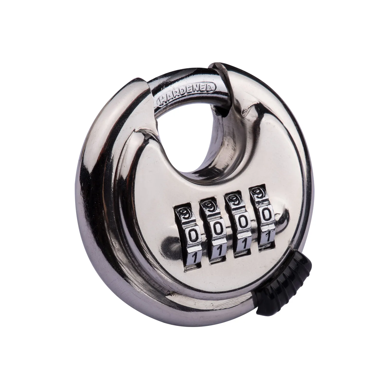 4 цифры комбинации 201 # дисковой замок Heavy Duty Высокая безопасность замки пусковой площадки Анти-кражи нержавеющей стали круглый диск дверные замки 70 мм