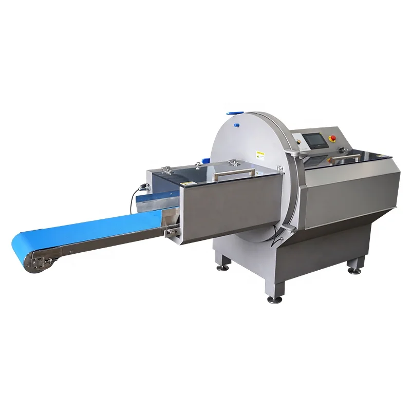 Adjust Cutting Thickness 1-30mm Automatic Frozen Meat Slicer Machine with 25cm Width Inlet