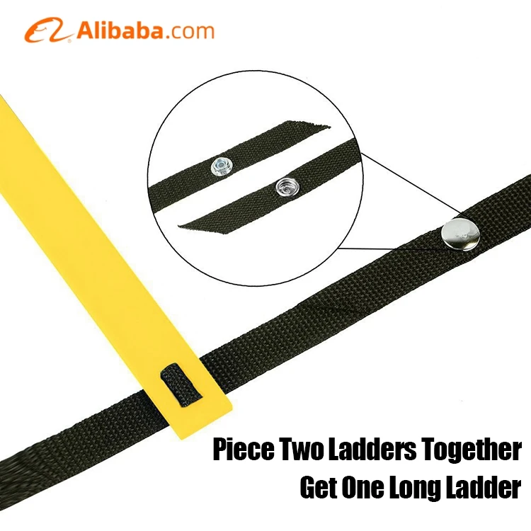 Wholesale Durable Sport Exercise Workout Training Agility Ladder Set with Carry Bag