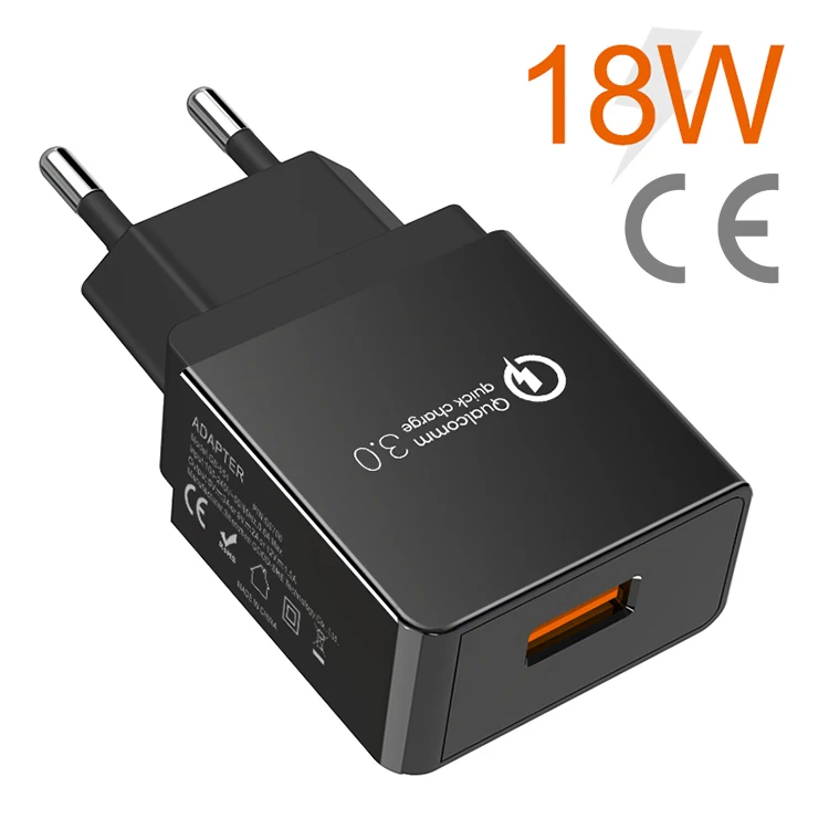 
Best selling products 2021 QC3.0 18W Multiple Adapter USB Cargadores Fast Charger for iphone charger 