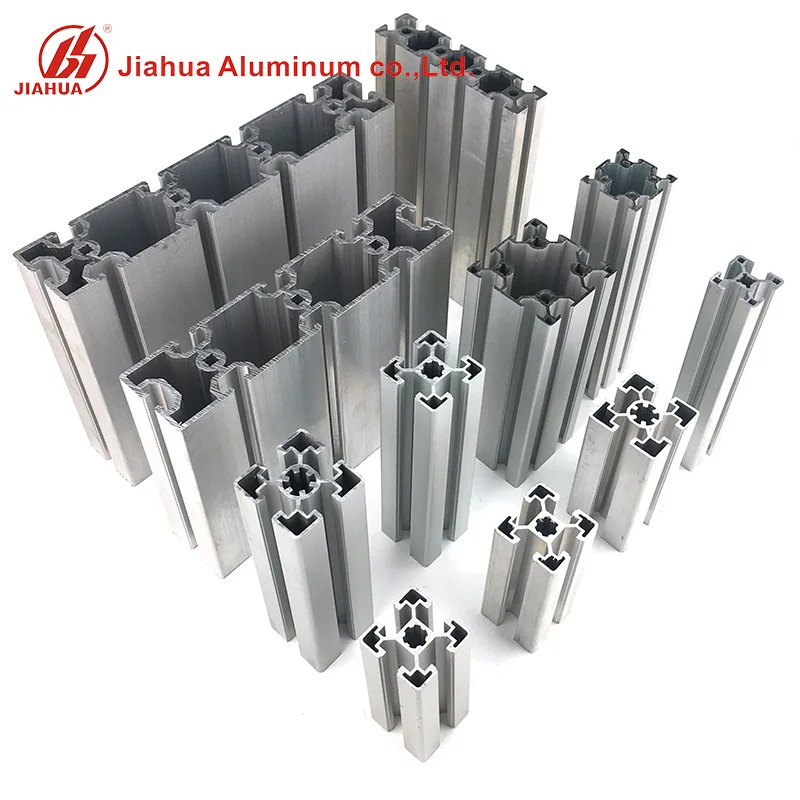 Hot sale various sizes 80160 aluminum profile t slot 6063 t5 aluminum extruded profiles