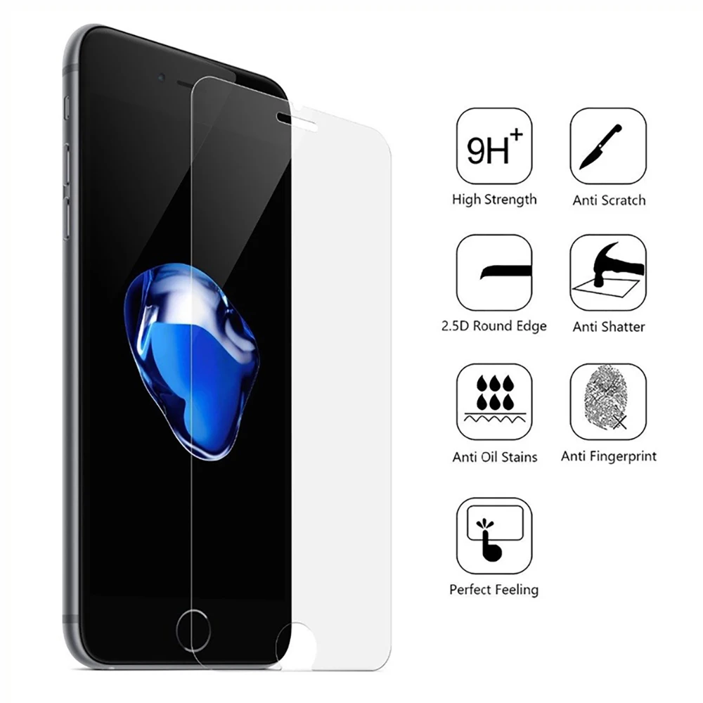 2.5D Curved Full Glue Cover HD Clear Glass Protective Guard Film For Iphone 11 12 13 14 Pro Max Tempered Glass Screen Protector