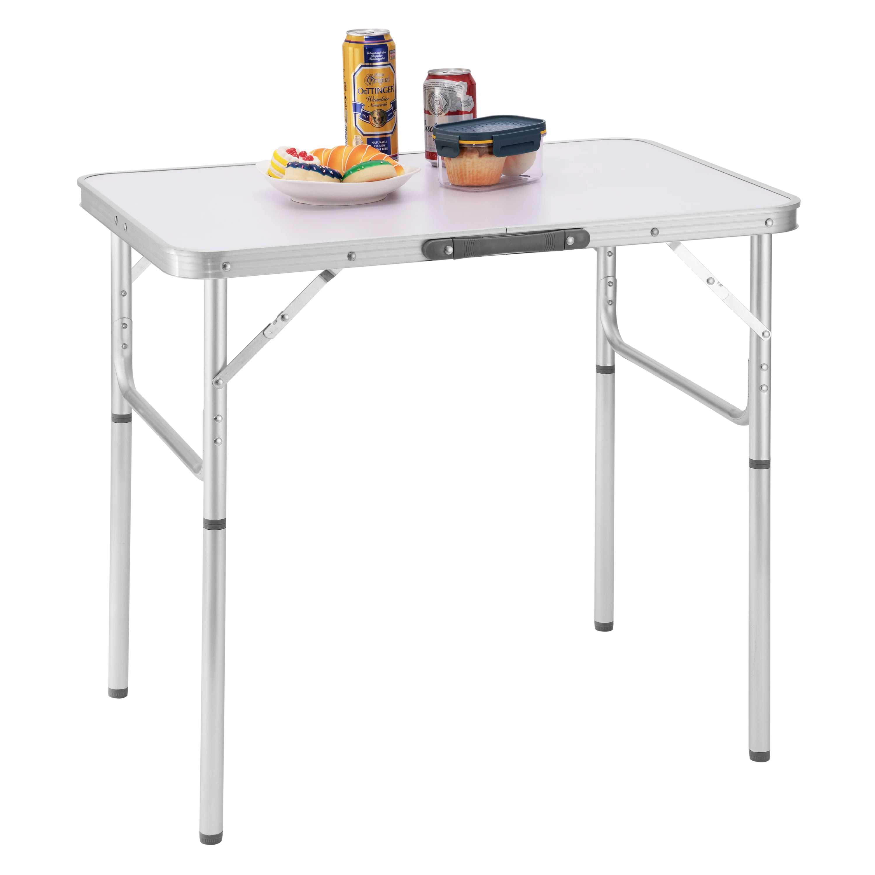Retractable Outdoor Tables for Dining Portable Aluminum Furniture Foldable Metal Camping Table Bbq Picnic