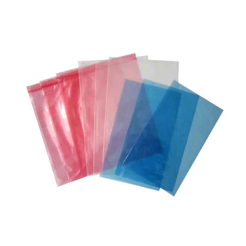 plastic antistatic bags electronic of various colors  antistatic bags