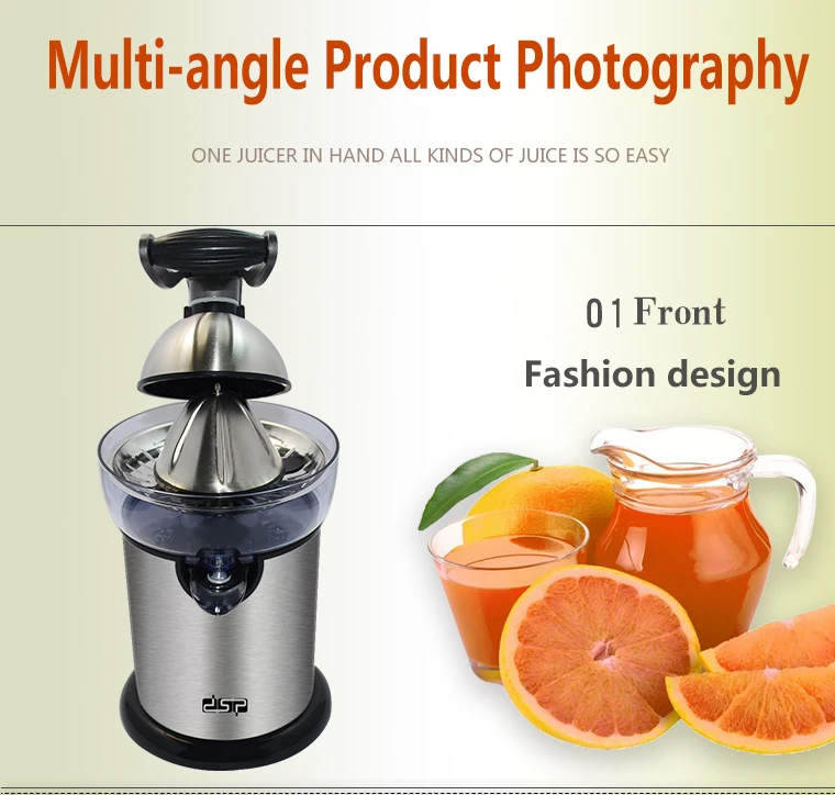 Automatic Electrical Citrus Juicer Orange Lemon Squeezer Juice Press Reamer Machine DIY Fruits Juice Beverage Maker