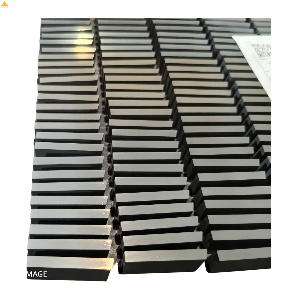 K10 K20 K40 YG8 Hard Alloy Tungsten Carbide Square Bar Carbide Strips For Hard Wood Soft Woodworking