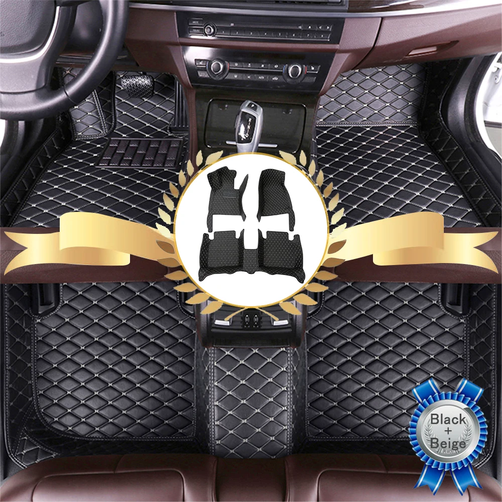 Muchkey Customized Manufacturers Interior Accessories PU Leather Car Mats for Special Car Floor Mats