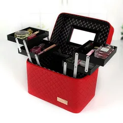 Ultra-large capacity Travel StorageCosm etic box Multi-Purpose Cosmetic Bag For makeup brush holder